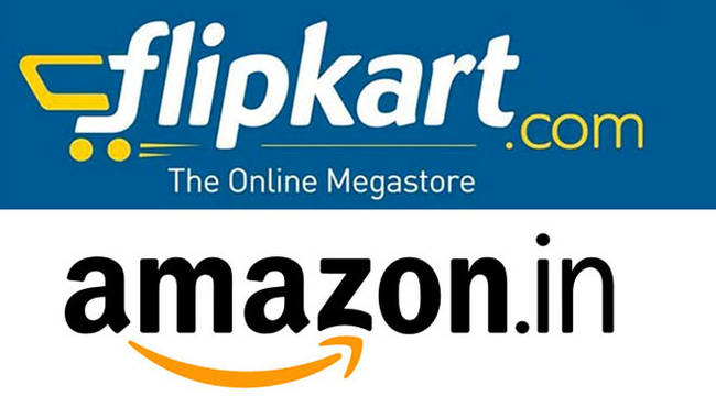 history of e commerce website amazon and flipkart