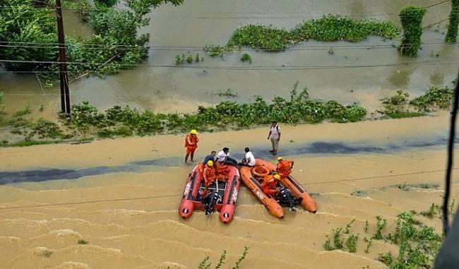 Over 3,600 flood-hit people rescued from Tripura, Assam: NDRF