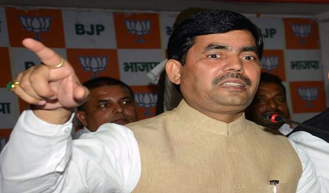 No rift in Bihar NDA, says Shahnawaz