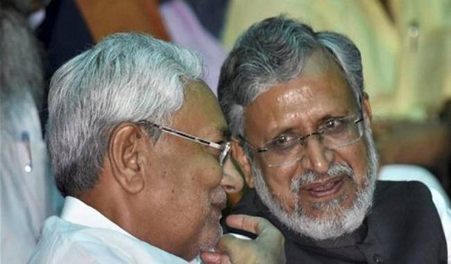 Votes In Bihar Will Be In Names Of Nitish Kumar, PM Modi, says Sushil Modi