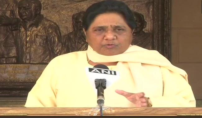 Will Narendra Modi take credit for the increase in the wealth of Indian capitalists in Swiss banks: Mayawati