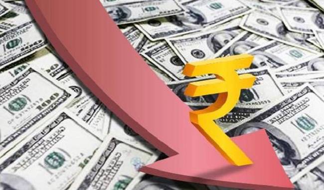 Rupee down 8 paise against dollar in early trade