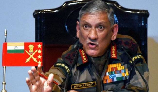 Bipin Rawat strict message, indiscipline will not be tolerated