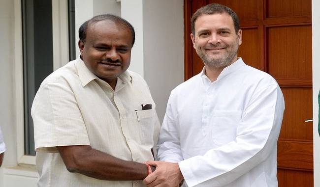 Congress made JDS in Karnataka to form government