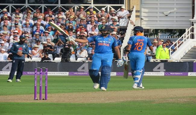 India finest start in ODIs, Kuldeep and Rohit washed England