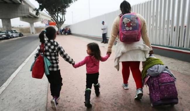 Migrant kids reunited with their parents in us