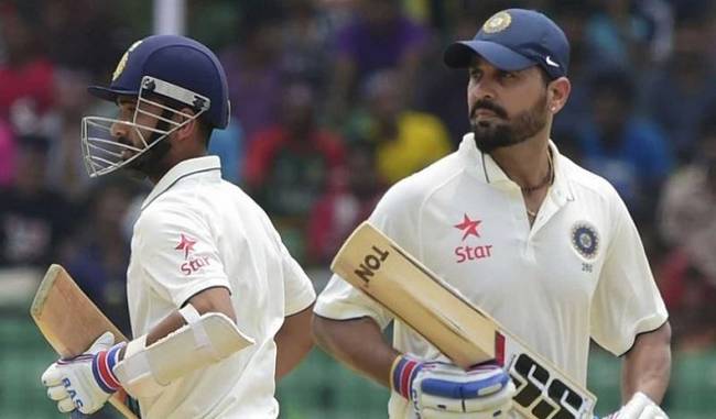 India A innings faltered in reply to England Lions 423 runs