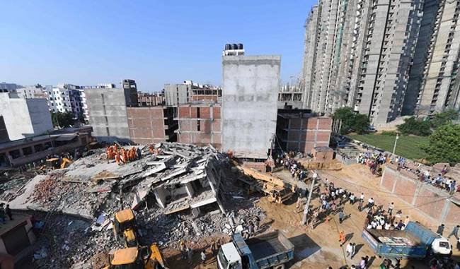 Noida building accident