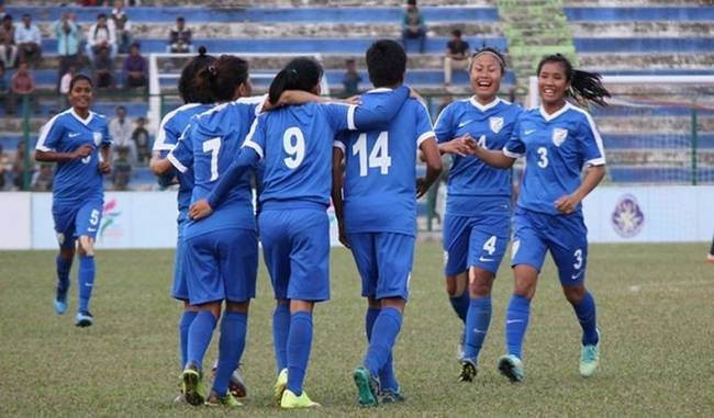 Indian girls under-17 team beat South Africa in BRICS football