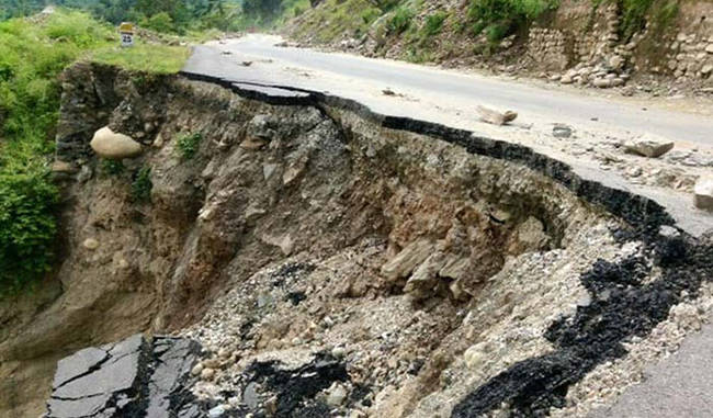 The problem of soil erosion is getting serious in Uttarakhand