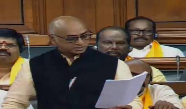 Live: Introducing motion of no confidence in the Lok Sabha, TDP begins discussion