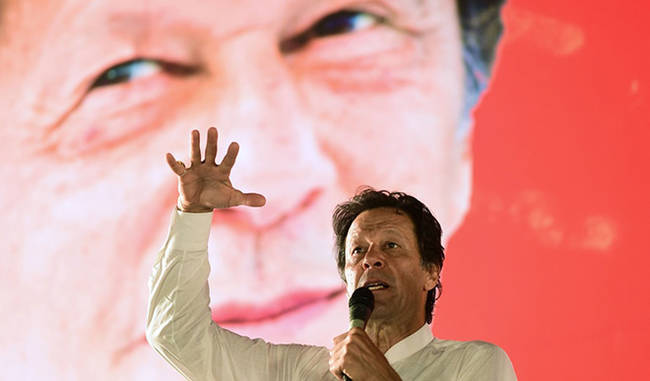 Imran Khan as new prime minister of Pak