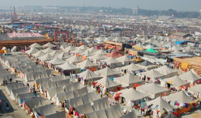 Prayag Kumbha: Private sector companies show interest in the welfare of the devotees