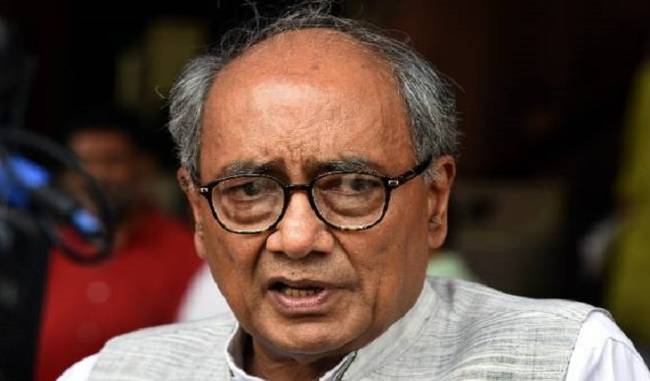Digvijay asks government to bring a law in coordination with Narmada