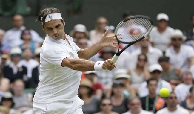 Federer reaches 16th Wimbledon quarter-final