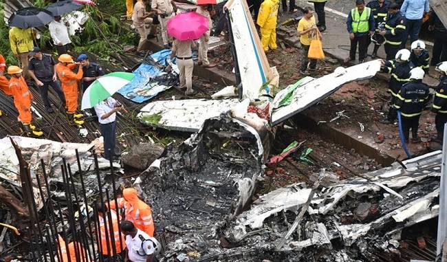 Act agnst owners of plane which crashed in Mumbai, says BJP MP