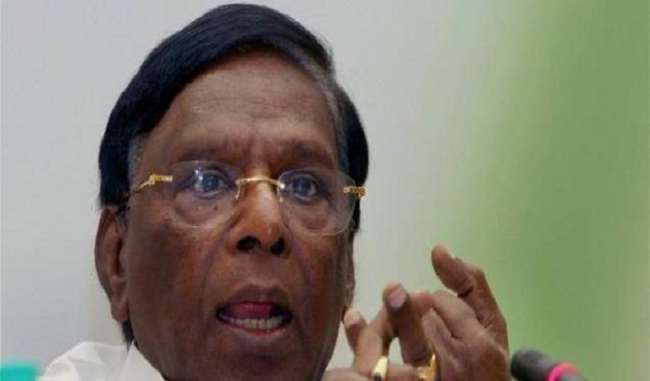 Puducherry CM presents budget amid protest, walkout by opposition MLAs