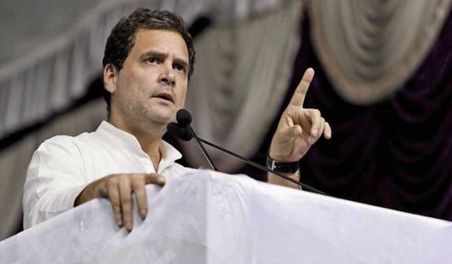 Rahul Gandhi accuses PM Modi of capitulating to foreign pressure