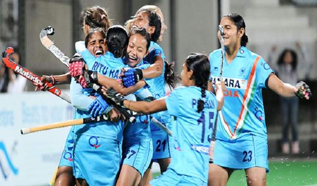 indian-women-hockey-team-from-thailand-hat-trick-defeated-thailand-5-0