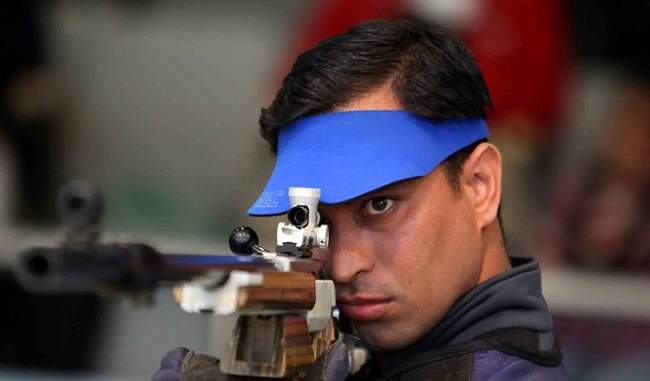 asian-games-2018-sanjeev-rajput-wins-silver-medal-in-50m-rifle-3-positions-shooting