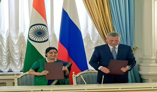 india-gives-importance-to-relations-with-russia-says-sushma