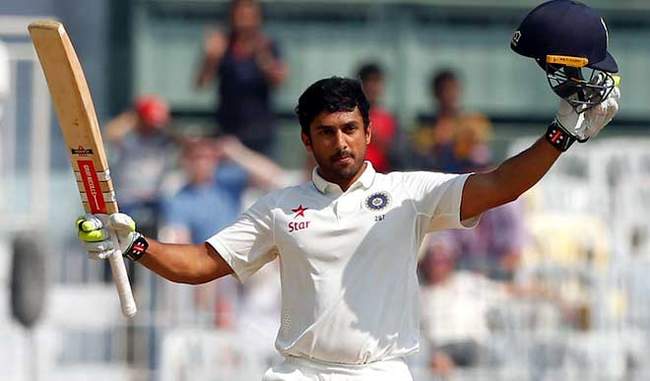 karun-nair-captain-of-the-practice-match-against-the-west-indies