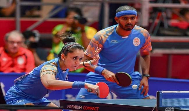 sharat-and-manika-won-a-mixed-doubles-gold-medal-of-national-tablet-championship