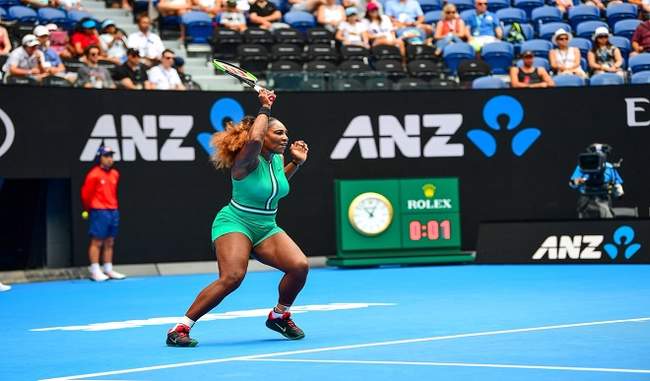 serena-reached-the-second-round-of-australian-open-with-a-spectacular-win