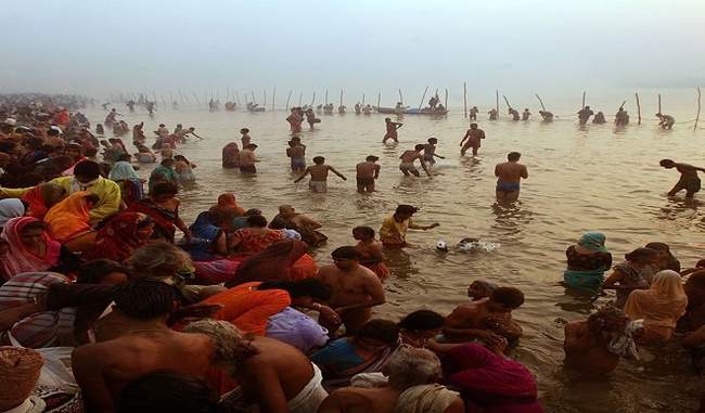 at-the-first-royal-bath-there-were-record-200-million-people-in-prayagraj
