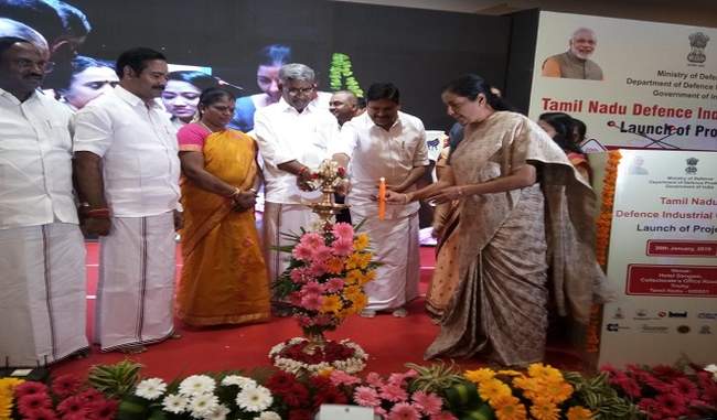 sitharaman-inaugurated-the-tamil-nadu-defence-industrial-corridor