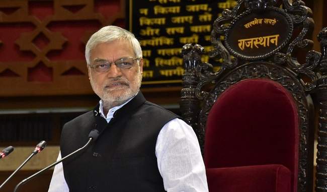 former-union-minister-cp-joshi-elected-speaker-of-rajasthan-assembly