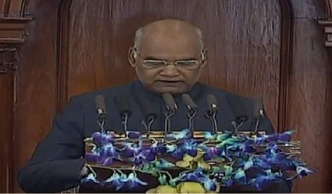 president-ram-nath-kovind-addresses-both-houses-of-the-parliament