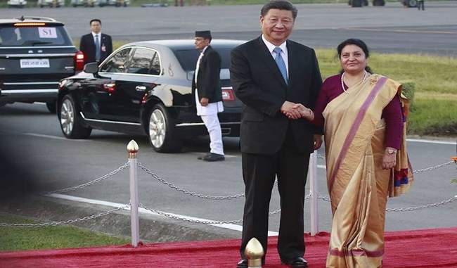 chinese-president-xi-chinfing-holds-meeting-with-president-of-nepal-vidya-devi