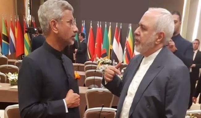 जयशंकर ईरानी विदेश मंत्री जवाद जरीफ से मिले, एक महीने के भीतर दूसरी मुलाकात