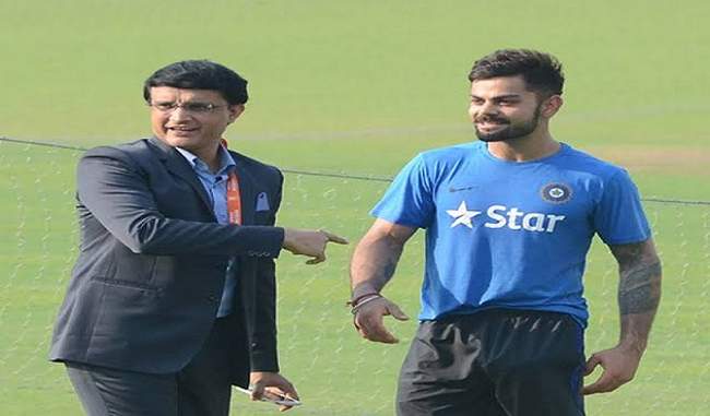 kohli-is-keen-on-talks-with-bcci-president-ganguly