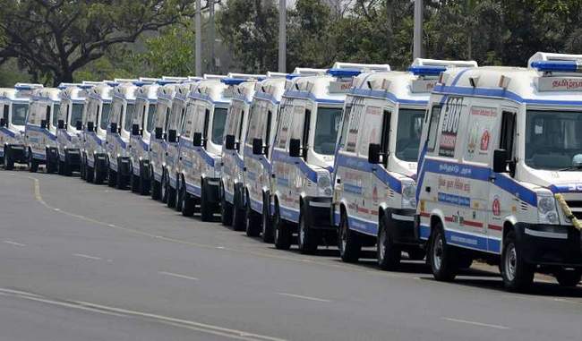 ambulance-workers-strike-in-rajasthan-all-services-stalled
