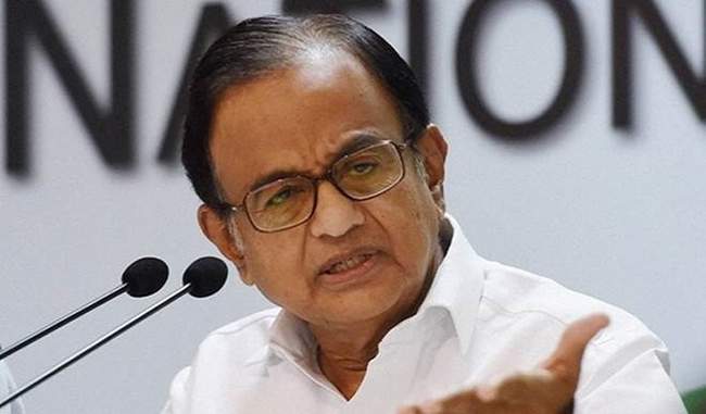 indian-economy-is-running-inefficiently-and-its-condition-is-bad-chidambaram