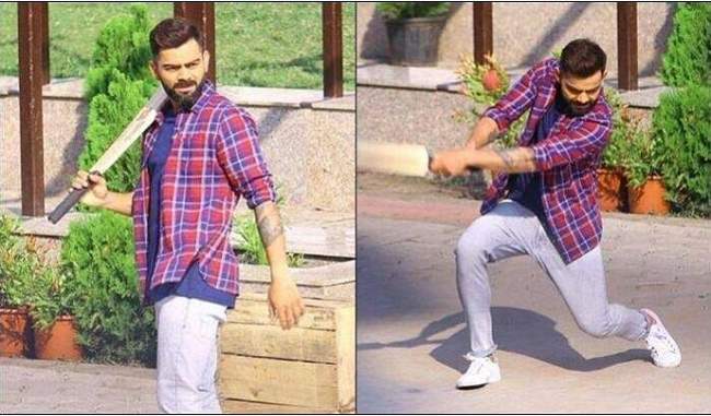 kohli-reminiscent-of-the-old-days-by-playing-street-cricket