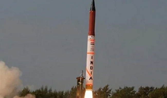 भारत की एक और कामयाबी, अग्नि-2 मिसाइल का पहला रात्रि परीक्षण सफल