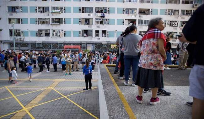 voting-is-going-on-for-the-district-council-elections-in-hong-kong