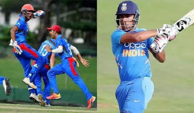 india-s-odi-squad-declared-against-afghanistan-under-19