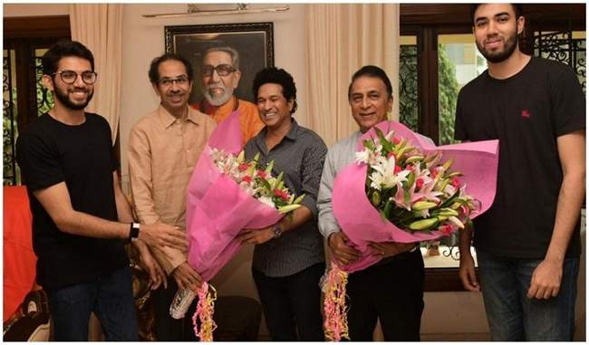 sunil-gavaskar-tendulkar-meet-uddhav-thackeray-in-mumbai