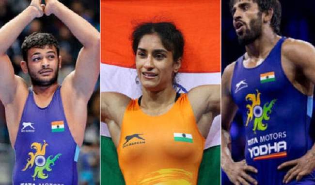 deepak-bajrang-and-vinesh-continued-to-perform-well-in-indian-wrestling