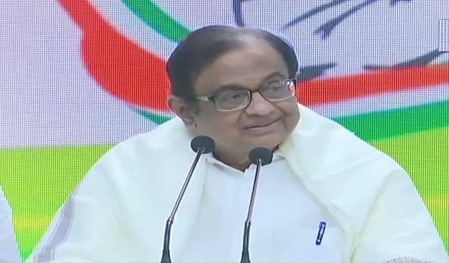 modi-government-on-target-of-chidambaram-as-soon-as-he-comes-out-of-jail-lack-of-people-having-knowledge-of-economic-matters