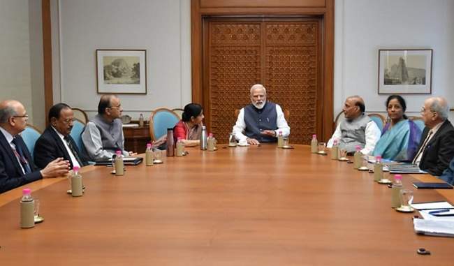 high-level-meeting-led-by-pm-modi-after-pok-air-strikes