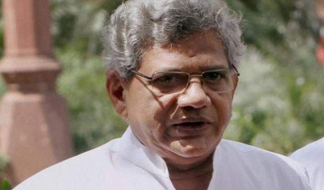 government-is-not-aware-of-crisis-of-farmers-says-sitaram-yechury
