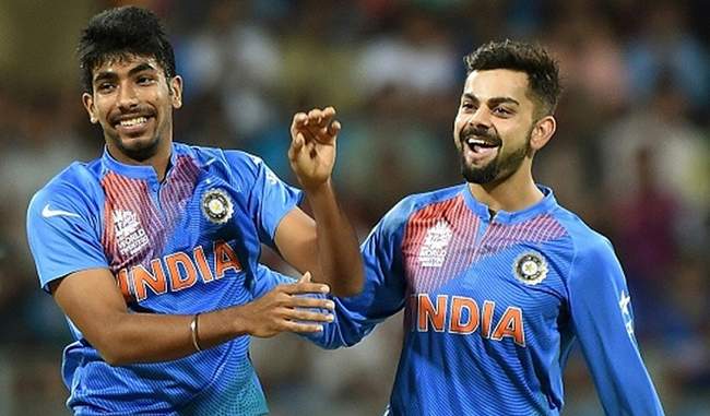 india-rise-to-second-in-icc-odi-rankings-kohli-bumrah-remain-on-top