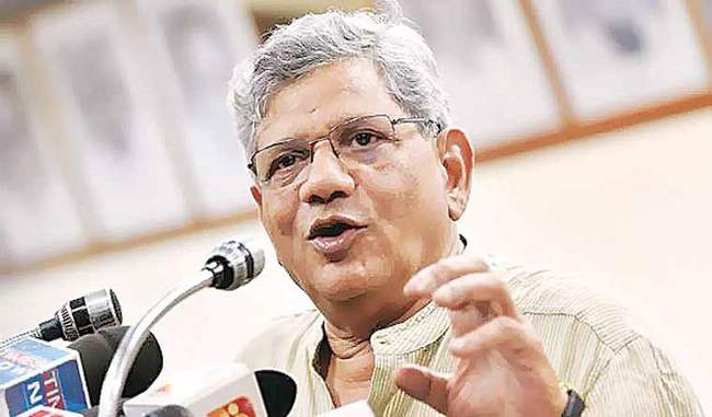 ec-delaying-election-dates-to-favour-bjp-says-sitharam-yechury