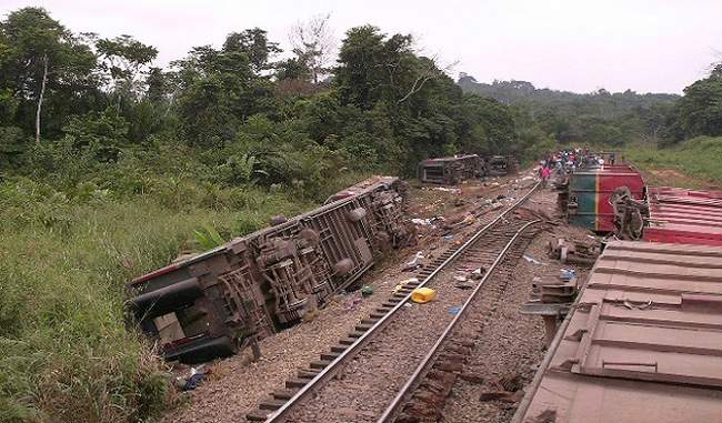 डीआर कांगो में ट्रेन पटरी से उतरी, 32 की मौत 100 से ज्यादा घायल