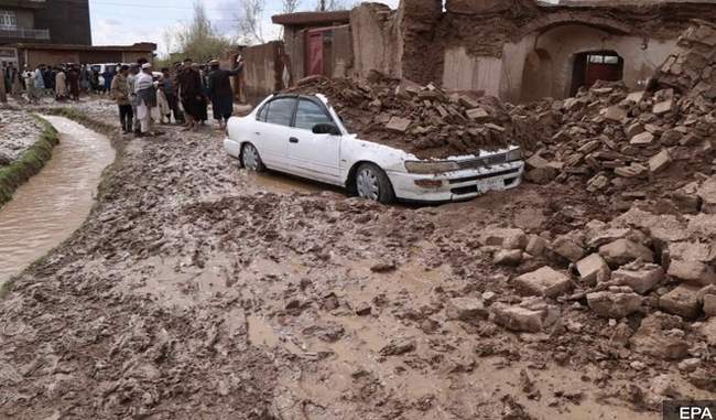अफगानिस्तान में भारी बारिश के बाद मची तबाही, 35 की मौत